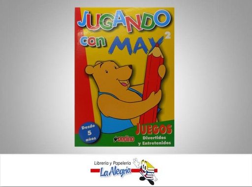 [8436020252051] JUGANDO CON MAX 2  TEMATICA JUEGOS Y ACERTIJOS   EDITORIAL LIBRO DE JUEGOS