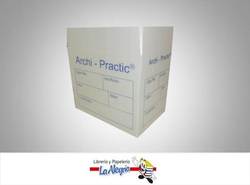 [ARCH02] ARCHICOMODO PLASTICO 25X38X33CM UND MARCA ARCHI-PRACTIC   